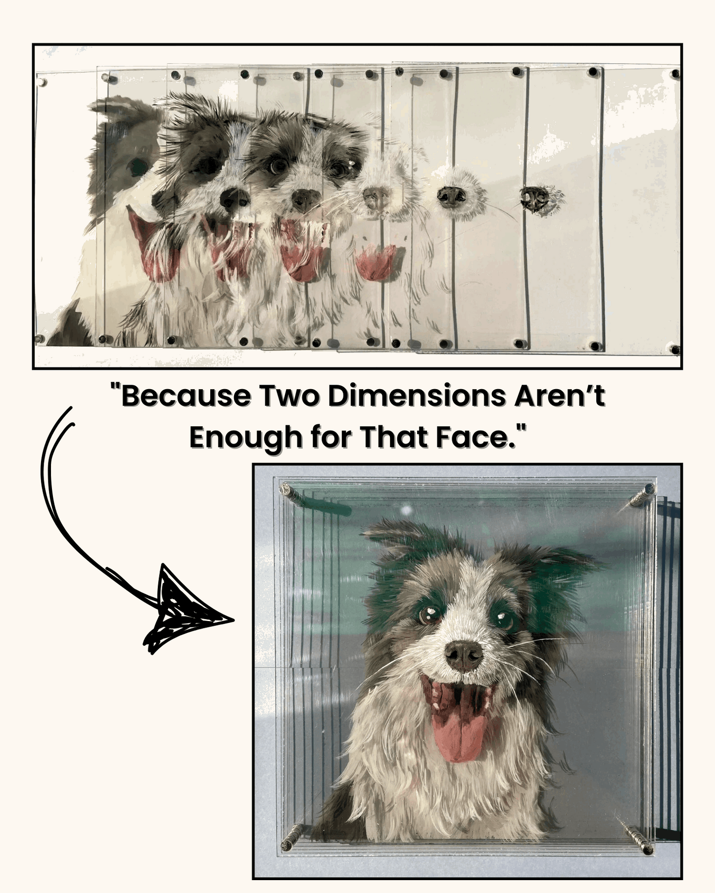 Eternal 3D Pet Portrait